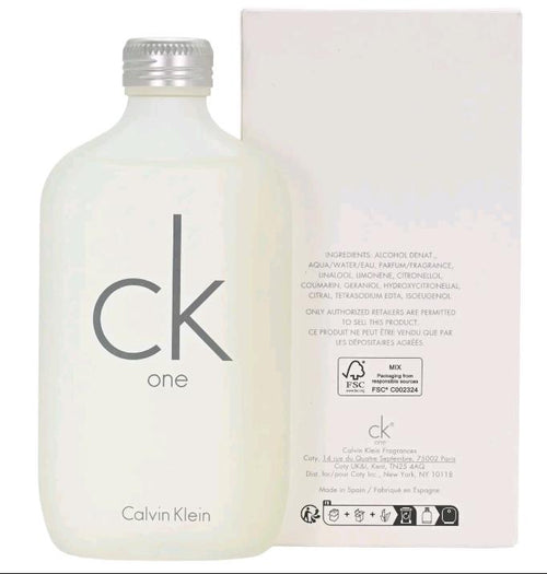 CK One by Calvin Klein 200ml – Fresh Citrus Unisex Perfume (Best Seller)