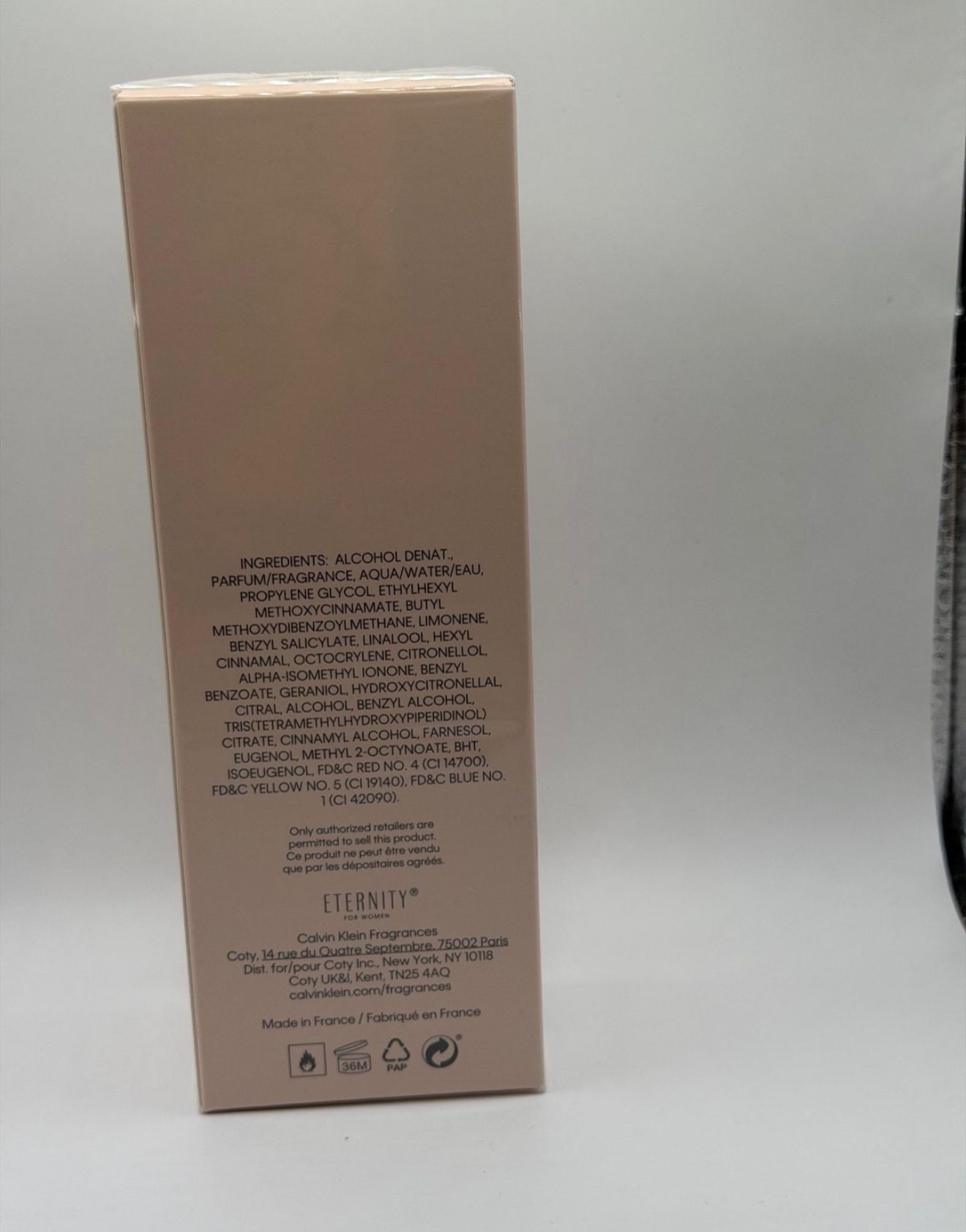 Eternity for Women Eau French– Calvin Klein (Eau De Parfum , 100 ml)
